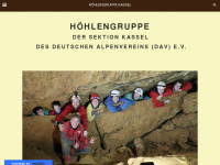 dav-höhlengruppe-kassel.weebly.com Webseite Vorschau