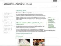 phsz-facile.ch Webseite Vorschau