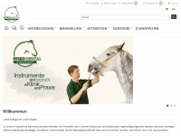 pferd-dental.de Webseite Vorschau