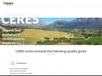 ceres-cert.co.za Webseite Vorschau
