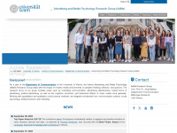 advertisingresearch.univie.ac.at Webseite Vorschau