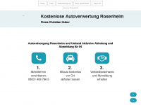 autoverwertung-rosenheim.org Webseite Vorschau