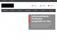 plusortho.ch Webseite Vorschau