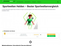 sportwetten-helden.com Webseite Vorschau