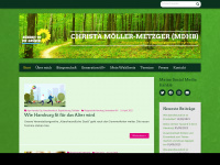 christa-moeller-metzger.de Webseite Vorschau