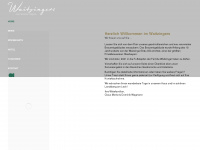 waitzingers.de Webseite Vorschau