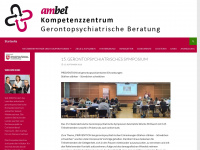 ambet-kompetenzzentrum.de Webseite Vorschau