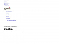 gastia.ch Webseite Vorschau