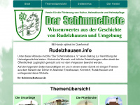 rudelzhausen.info Webseite Vorschau