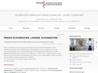 praxis-schwanewede.de Webseite Vorschau