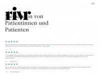 rivr.ch Webseite Vorschau