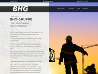bhg-gruppe.eu Webseite Vorschau