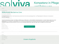solviva-care.ch Webseite Vorschau