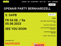 oapb.ch Webseite Vorschau