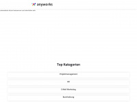 anyworks.com Webseite Vorschau