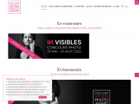 pinkribbonaward.fr Webseite Vorschau