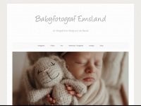 babyfotograf-emsland.de Webseite Vorschau
