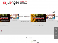 juenger-siegen.de Webseite Vorschau