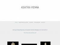 asiatikavienna.com Webseite Vorschau
