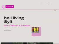 sylt-hell-living.de Webseite Vorschau