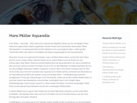 mueller-aquarelle-und-mehr.de Webseite Vorschau