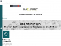 smartcityhassfurt.de Webseite Vorschau