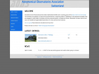 observatories.ch Webseite Vorschau