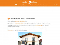 brenter-balkone.com Webseite Vorschau
