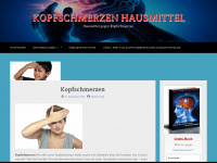 kopfschmerzen-hausmittel.com Webseite Vorschau