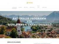 npwu.ch Webseite Vorschau