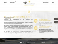 agilgastronomie.at Webseite Vorschau