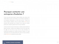 isolationmur.fr Webseite Vorschau