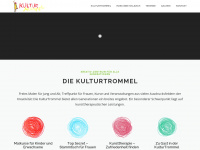 kulturtrommel.de Webseite Vorschau