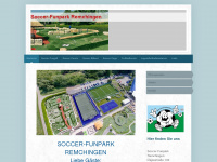 soccer-funworld.de Webseite Vorschau