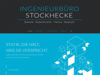 baustatik-stockhecke.de Webseite Vorschau