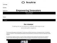 kiutra.com Webseite Vorschau