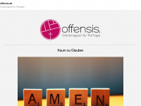 offensis.de Webseite Vorschau
