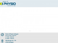 point-of-physio.de Webseite Vorschau