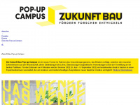 pop-up-campus.de Webseite Vorschau