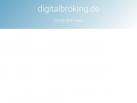 digital-broking.de Webseite Vorschau