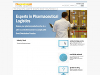pharmafreight.com Webseite Vorschau
