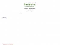 sanissimi.ch Webseite Vorschau