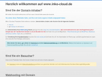 inko-cloud.de Webseite Vorschau