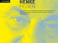 henke-medien.de Webseite Vorschau