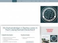 kfz-sachverstaendiger-zwenkau.de Webseite Vorschau