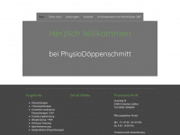 physio-doeppenschmitt.de Webseite Vorschau