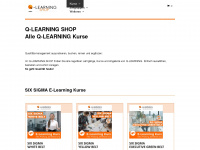 q-learning.shop Webseite Vorschau