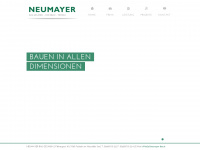 neumayer-bau.at Webseite Vorschau