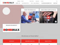 rohbimax.ch Webseite Vorschau