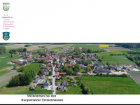 burgschuetzen-emmenhausen.de Webseite Vorschau